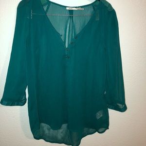 Emerald blouse